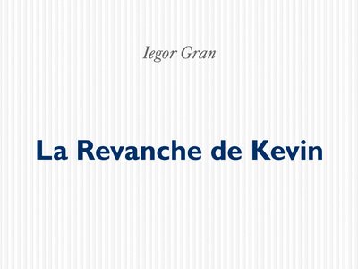 La Revanche de Kevin