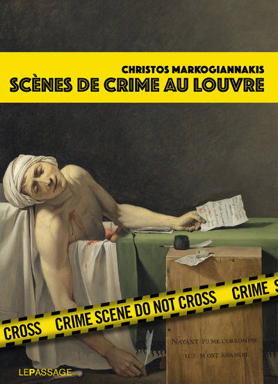 couverture de Scènes de crime au Louvre de Christos Markogiannakis