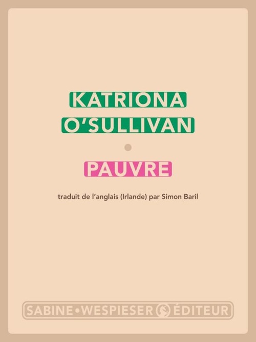 couverture de Pauvre de Katriona O’Sullivan