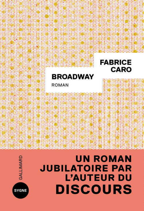 couverture de Broadway de Fabrice Caro