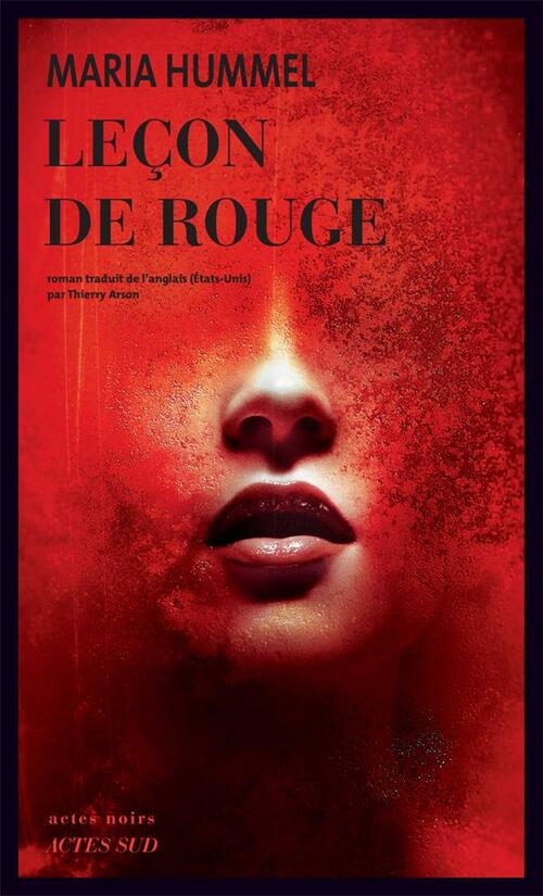couverture de Leçon de rouge de Maria Hummel